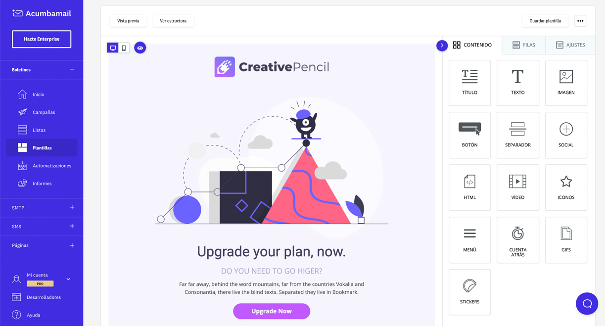 Software de email marketing en castellano